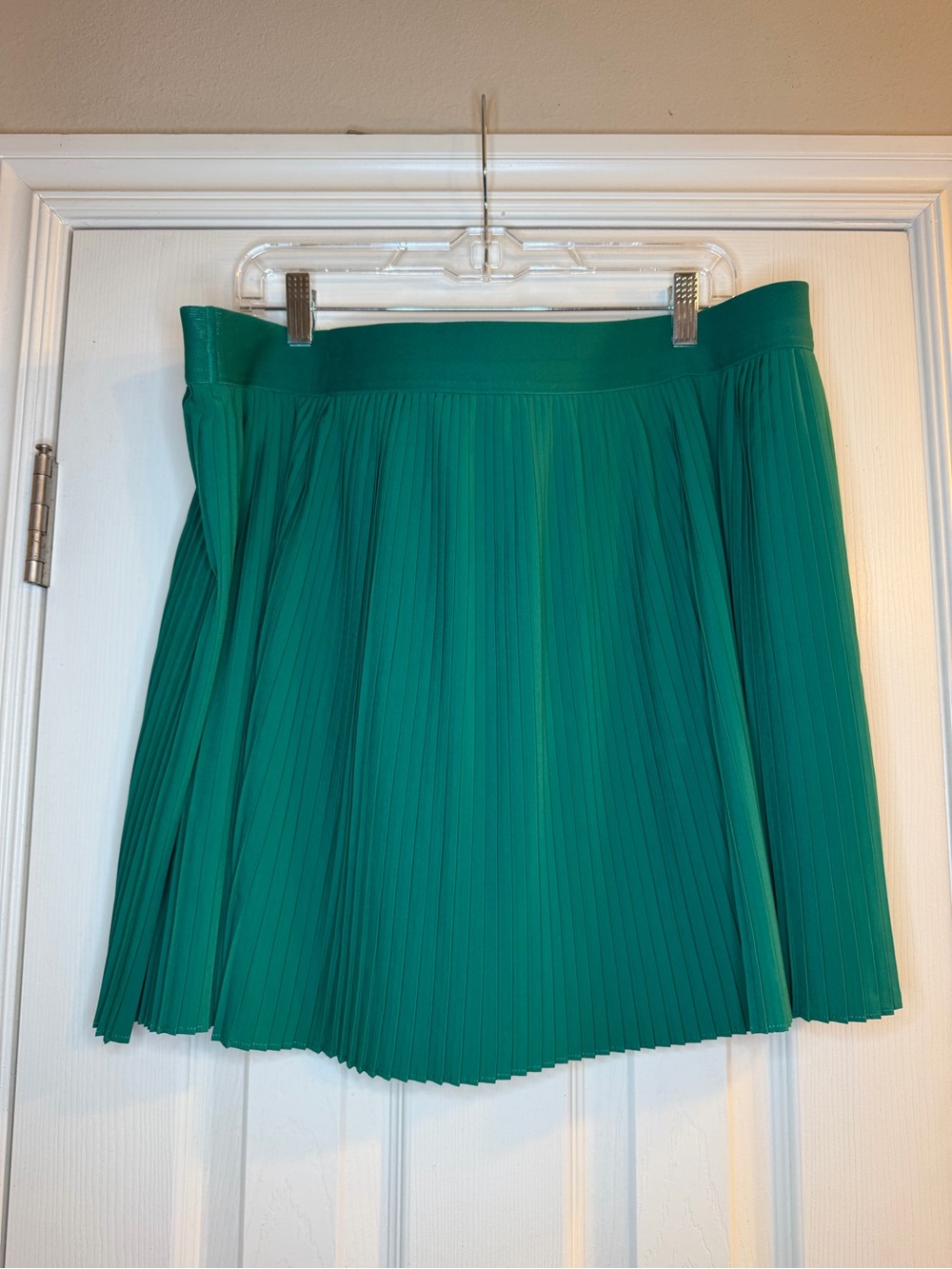 GAP Emerald Green Pleated Skater Skirt